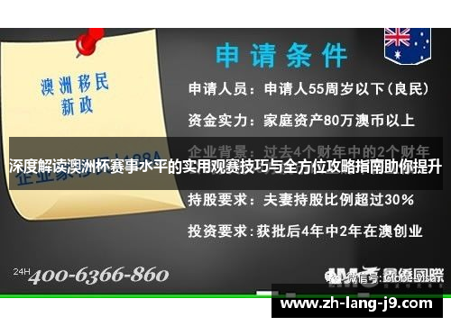 深度解读澳洲杯赛事水平的实用观赛技巧与全方位攻略指南助你提升